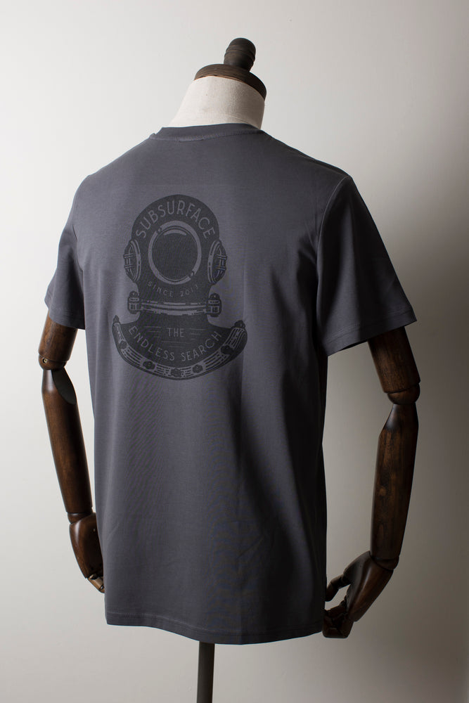 
                  
                    Load image into Gallery viewer, &amp;#39;SEARCH&amp;#39; Tee | Steel Grey
                  
                