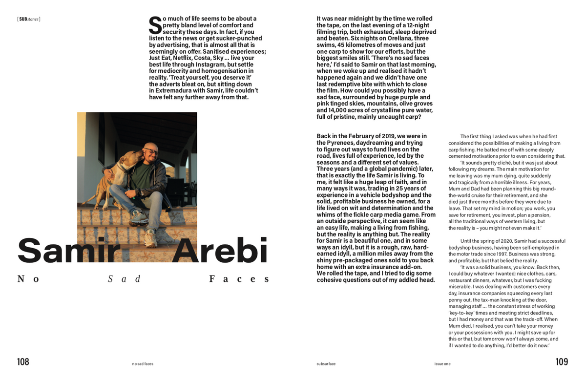SAMIR AREBI | 'NO SAD FACES' | SUBmag #001