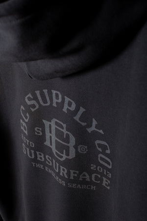 
                  
                    Load image into Gallery viewer, &amp;#39;BC SUPPLY CO&amp;#39; Hood | Ash Black
                  
                