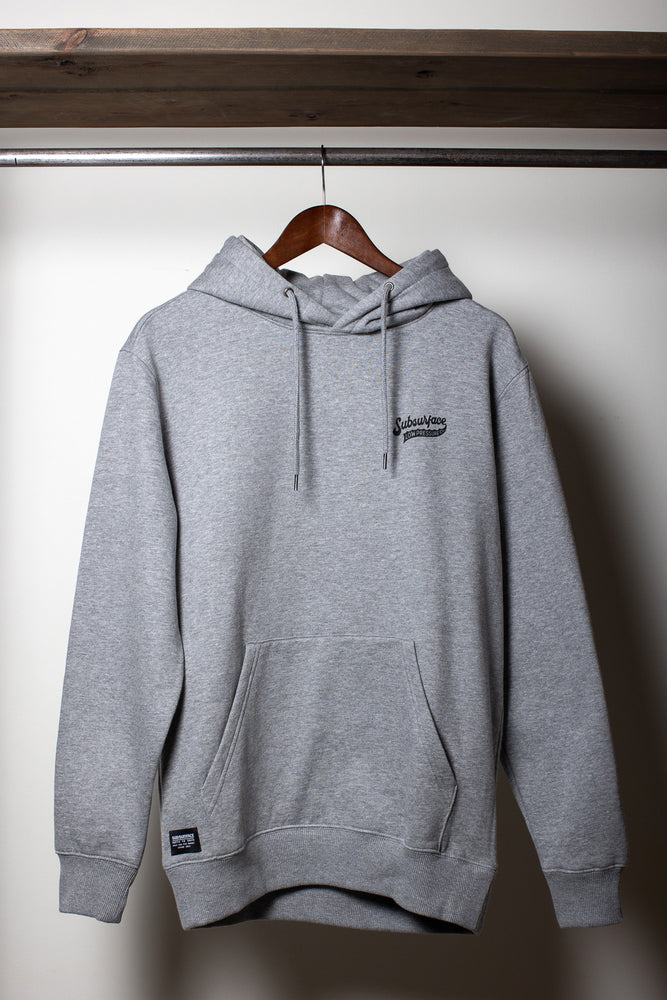 'LOW PRESSURE CO' Hood | Heather Grey