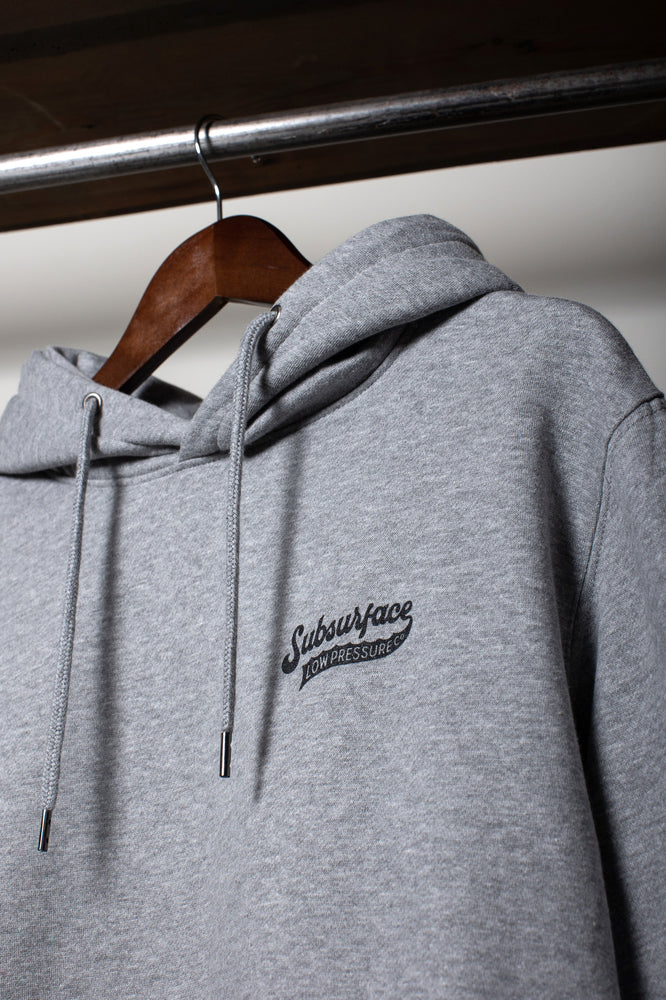 
                  
                    Charger l&amp;#39;image dans la galerie, &amp;#39;LOW PRESSURE CO&amp;#39; Hood | Heather Grey
                  
                