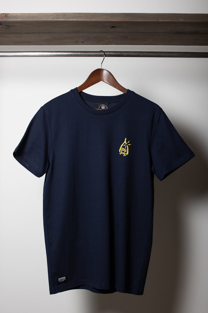 'LUCKY' Tee | Navy