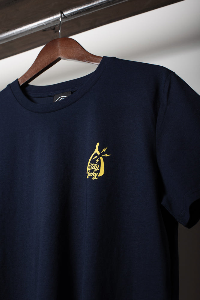 
                  
                    Charger l&amp;#39;image dans la galerie, &amp;#39;LUCKY&amp;#39; Tee | Navy
                  
                