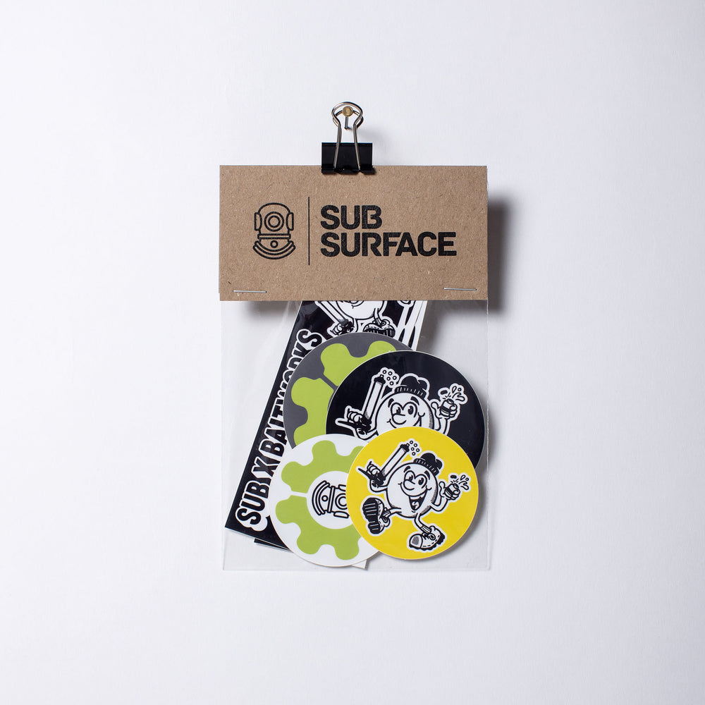 STICKER PACK | SUB X BAITWORKS