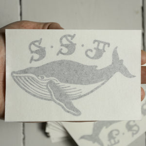 
                  
                    Load image into Gallery viewer, MOBY | SMALL DIE CUT STICKER
                  
                