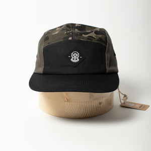 
                  
                    Load image into Gallery viewer, 5 Panel - &amp;#39;BLOCK&amp;#39; - Camo/black/olive
                  
                