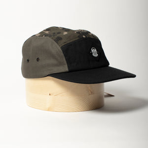 
                  
                    Load image into Gallery viewer, 5 Panel - &amp;#39;BLOCK&amp;#39; - Camo/black/olive
                  
                