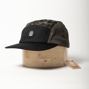 
                  
                    Load image into Gallery viewer, 5 Panel - &amp;#39;BLOCK&amp;#39; - Camo/black/olive
                  
                