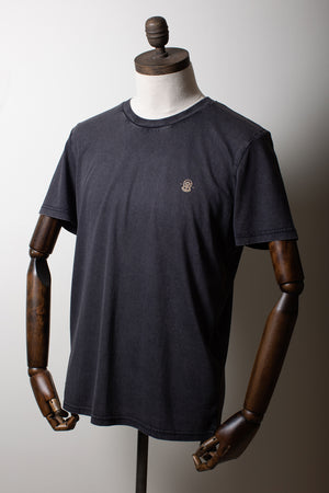 
                  
                    Load image into Gallery viewer, &amp;#39;PATINA&amp;#39; Basic Tee | Aged Black
                  
                